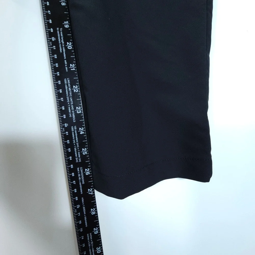 Streetwear Banana Republic Pants Men 36x29 Black Performance Chino Slim Straight
